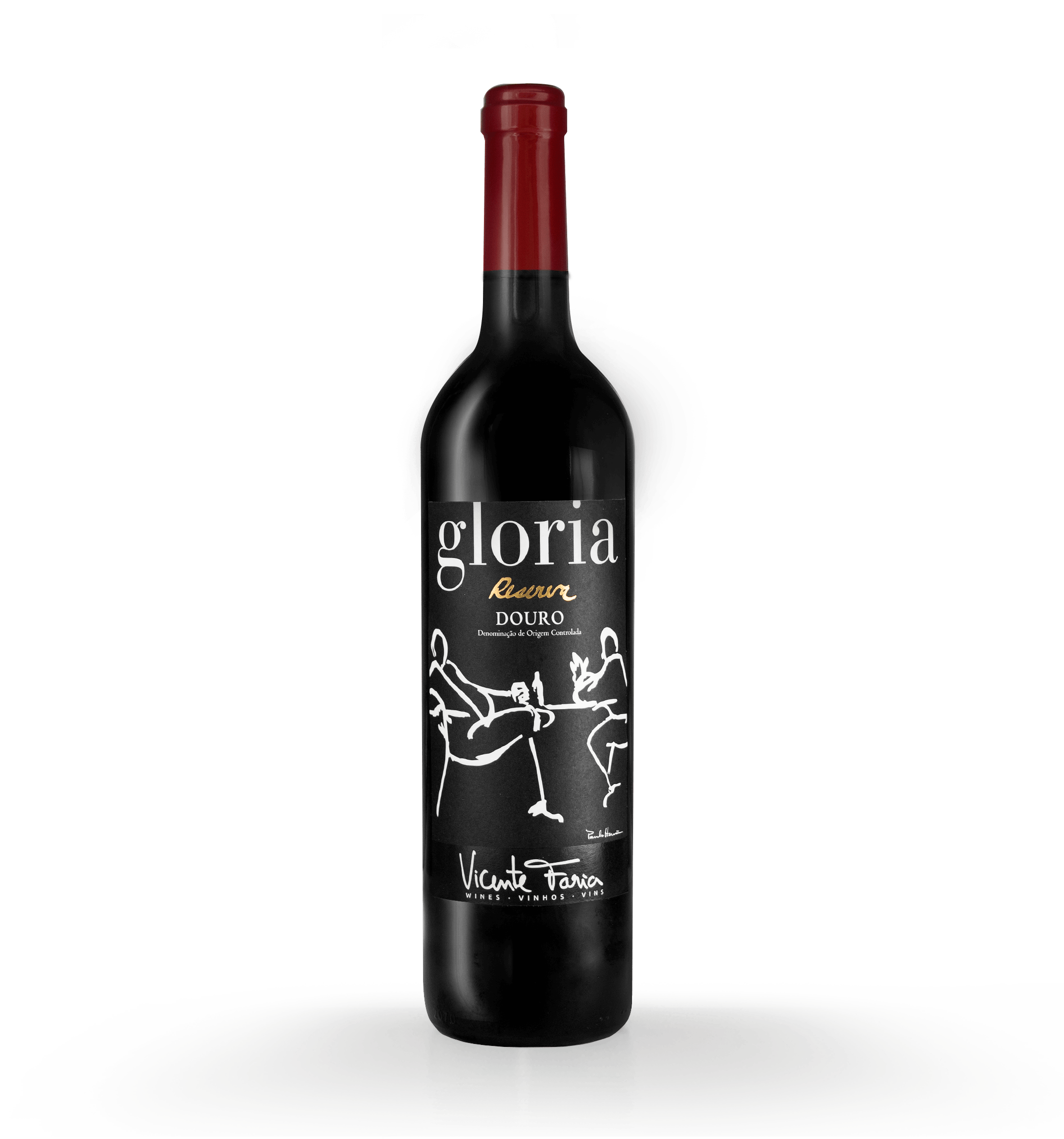 One bottle of the Portuguese wine Gloria Douro Reserva